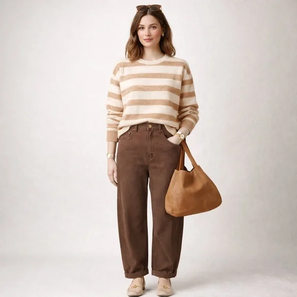 Naturalizer Tan Soft Leather Hobo Bag | Roomy Lined Interior - Picture 3 of 8